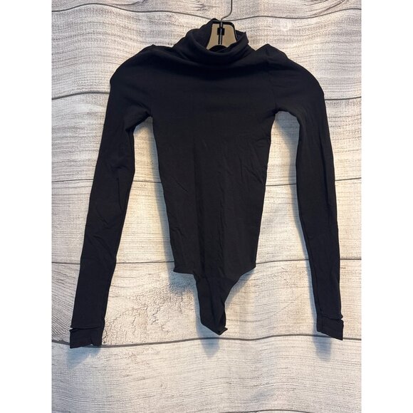 Commando Ballet Long Sleeve Mockneck w/Thumbholes Bodysuit OS - Picture 1 of 4